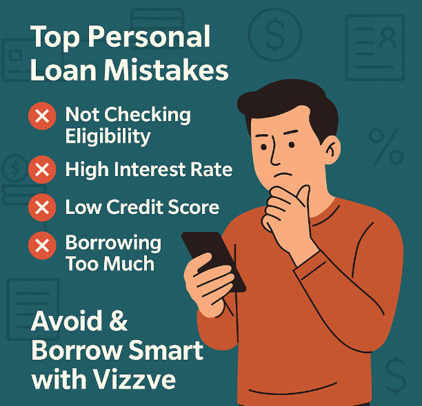 Top Personal Loan Mistakes to Avoid in 2025 – Borrow Smart with Vizzve
